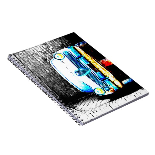 Oude auto notitieboek (Rechterzijde)