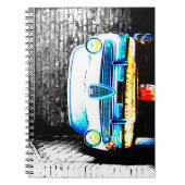 Oude auto notitieboek (Voorkant)