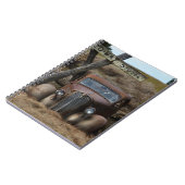 Oude auto notitieboek (Linkerzijde)