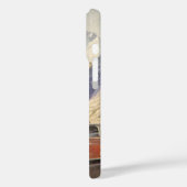 Oude auto op bergweg in de winter met sneeuw Case-Mate iPhone case (Achterkant / Links)