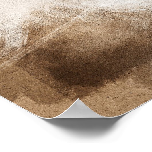 Oude auto  poster (Hoek)