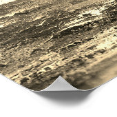 Oude auto poster (Hoek)