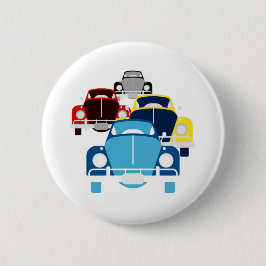 Oude auto ronde button 5,7 cm