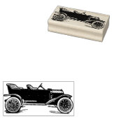 Oude auto Rubber Stamp Rubberstempel (Gestempeld)