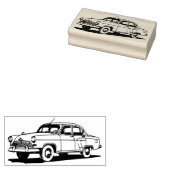OUDE AUTO RUBBER STEMPEL (Gestempeld)