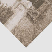  oude auto Sepia Antiek roestachtige textuur Tissuepapier (Detail)