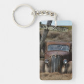 Oude auto sleutelhanger (Voorkant)