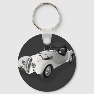 Oude auto sleutelhanger