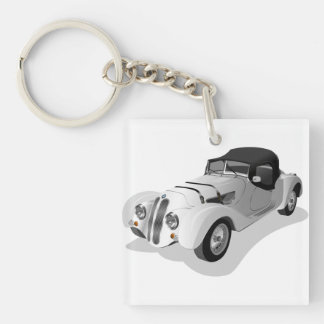 Oude auto sleutelhanger