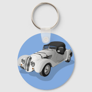 Oude auto sleutelhanger