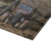 Oude auto snijplank (Hoek)