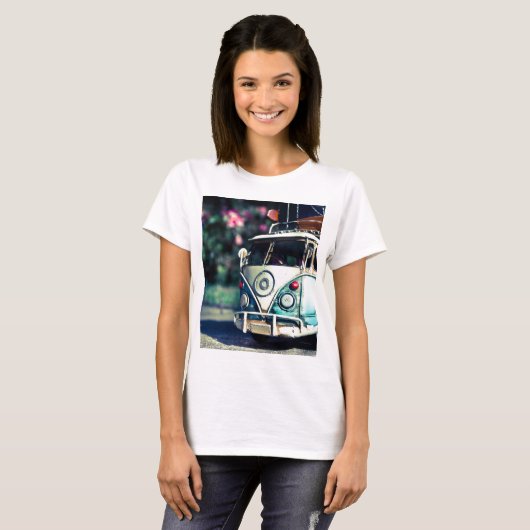 oude auto t-shirt (Voorkant volledig)