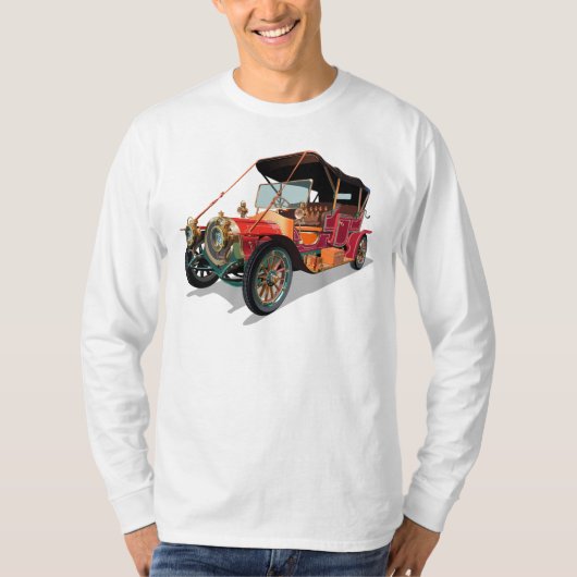 Oude auto t-shirt (Voorkant)