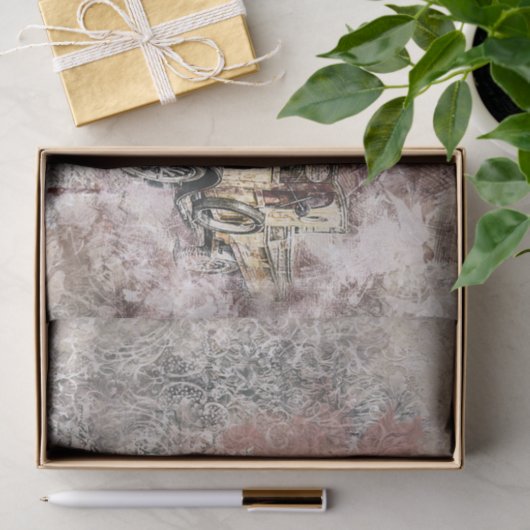 oude auto tissuepapier (Geschenk)