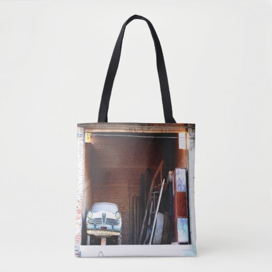 Oude auto tote bag (Voorkant)