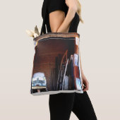Oude auto tote bag (Dichtbij)