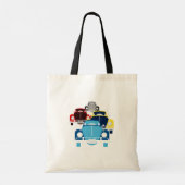 Oude auto tote bag (Achterkant)