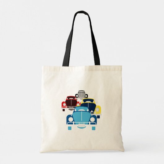 Oude auto tote bag (Achterkant)