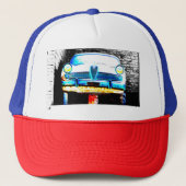 Oude auto trucker pet (Voorkant)