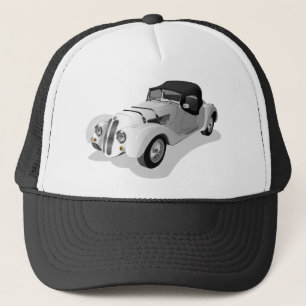 Oude auto trucker pet