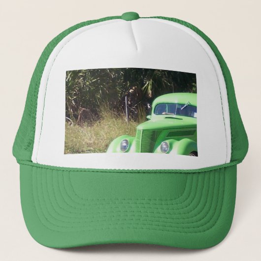 Oude auto trucker pet (Voorkant)