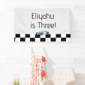 Oude auto upsherin spandoek (Insitu)