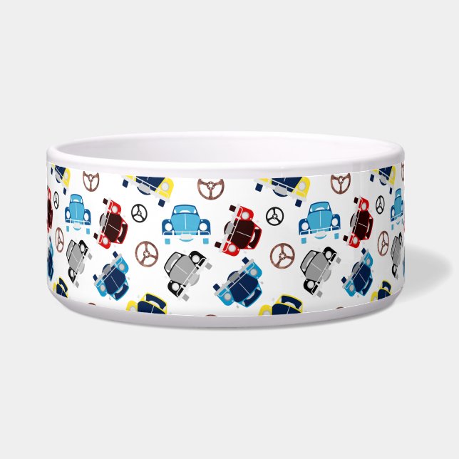 Oude auto voerbakje (Voorkant)