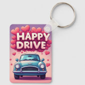 Oude Autohartjes Road Trip Sleutelhanger 🚗 (Achterkant)