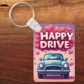 Oude Autohartjes Road Trip Sleutelhanger 🚗 (Voorkant)
