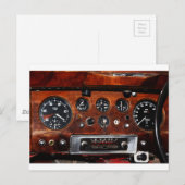 oude autoradio's en instrumenten briefkaart (Voorkant / Achterkant)