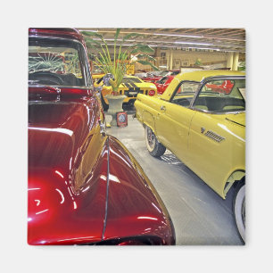 Oude auto's in Tallahassee Automobile Museum Magneet
