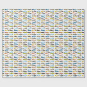 Oude Auto's Inpakpapier (Vlak)