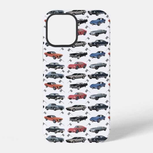 Oude auto's iPhone hoesje (Achterkant)