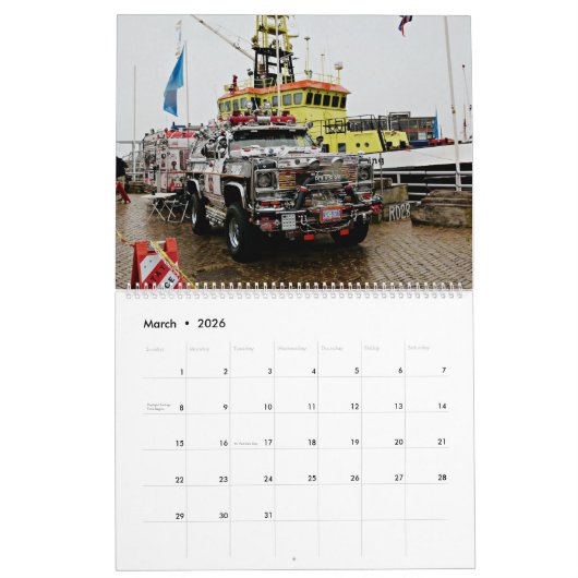 Oude auto's kalender (Mar 2026)