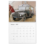 Oude auto's kalender (Feb 2027)