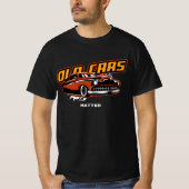 Oude auto's Materie Grappig Low Rider Graphic Rust T-shirt (Voorkant)