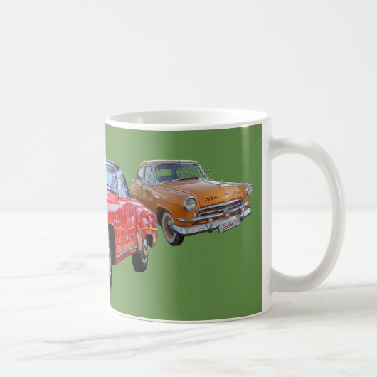 Oude auto's mok No.1 (Rechts)