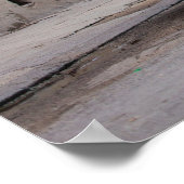 Oude auto's op de straten van Havana Poster (Hoek)