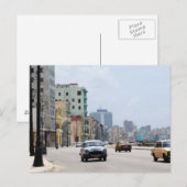 Oude auto's van La Havana Briefkaart (Voorkant / Achterkant)
