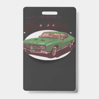 Oude Autoshow  Badge