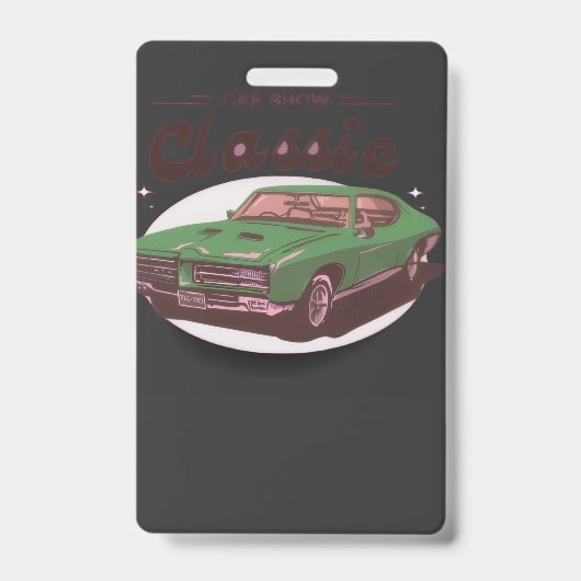 Oude Autoshow  Badge (Voorzijde)