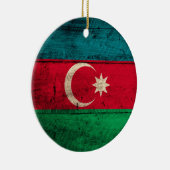 Oude Azerbeidzjan Vlag Keramisch Ornament (Rechts)