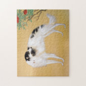 Oude Aziatische Borzoi Kunstpuzzel Legpuzzel (Verticaal)