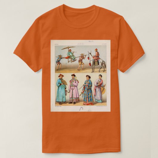 Oude Aziatische mode en accessoires 1 T-shirt (Design voorkant)