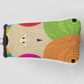 oude aztec-driehoek golfheadcover (Voorkant)