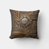 Oude Azteekse en Keltische Abstracte gemengde symb Kussen (Voorkant)