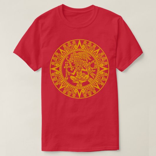 OUDE AZTEEKSE KRIJGER T-SHIRT (Design voorkant)