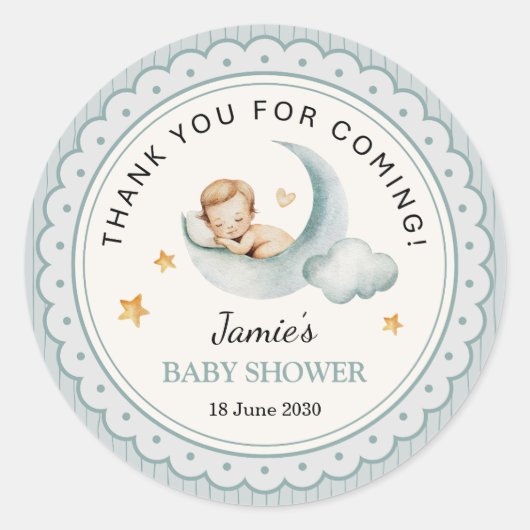 Oude baby sticker | bundel vreugde (Voorkant)
