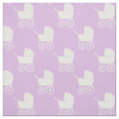 Oude babykoets paars stof (Swatch)