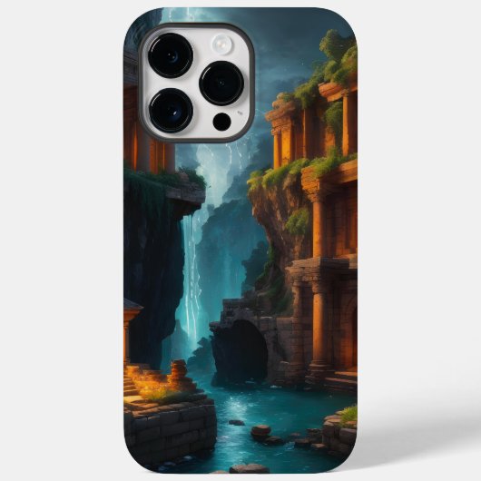 Oude Badhuis - Mythische Vijvers Case-Mate iPhone Case (Achterkant)